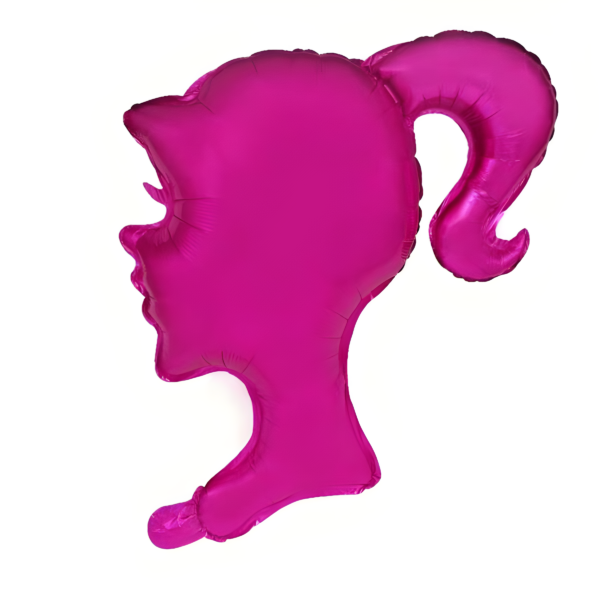 Pembe Kız Folyo Balon 5766